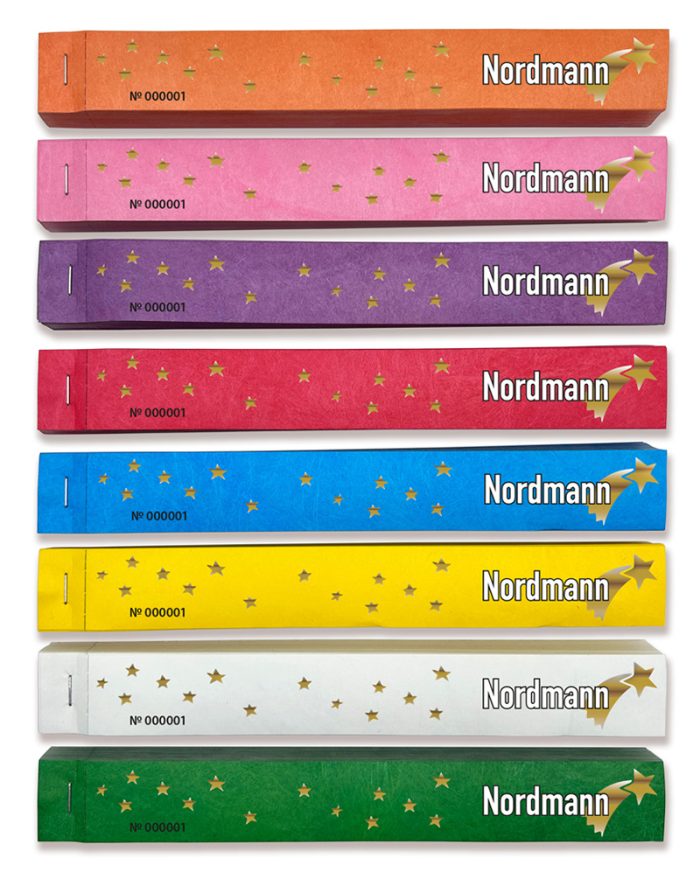 35 X 270 mm Nordmann Tyvek Juletræsetiketter